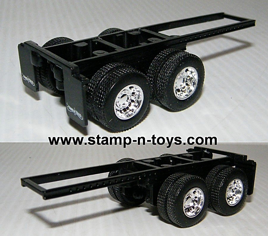 DCP 1:64 *BLACK* Tandem-Axle DOLLY  *NEW* 